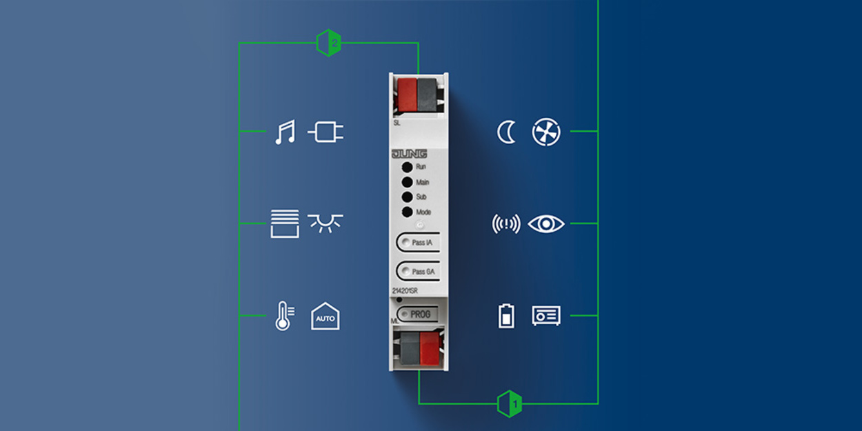 KNX Bereichs- und Linienkoppler bei Elektro & Blitzschutz Wäsche GmbH in Meinsdorf